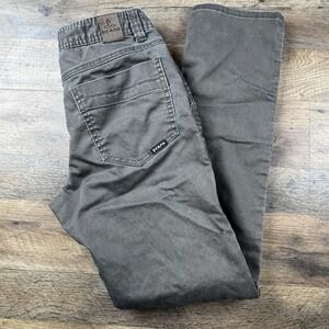 PrAna Jeans Men 30x32 Gray Bridger Slim Straight Stretch Denim Pants (30x30.5)